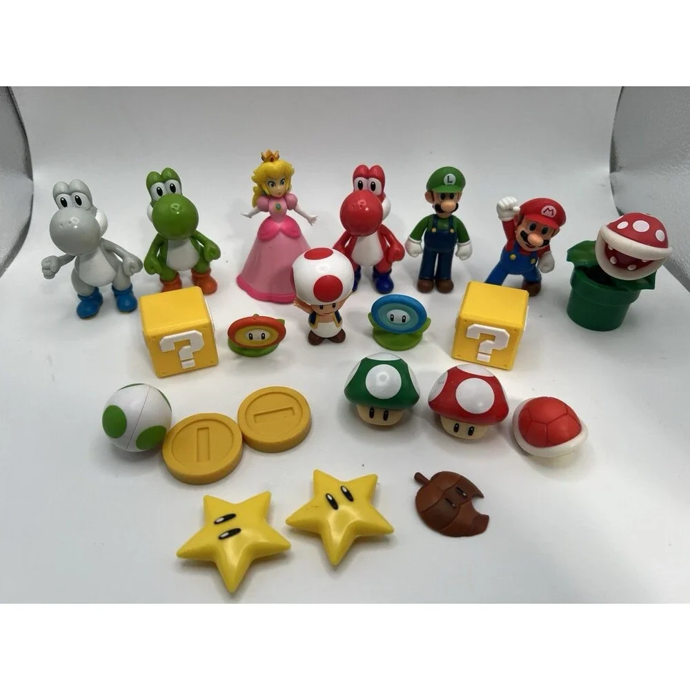 Jakks Pacific Nintendo Super Mario Bros Loose Figures Lot